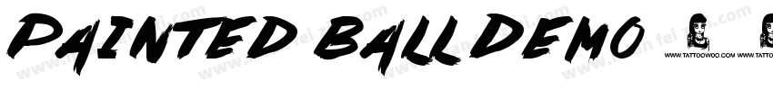 Painted Ball Demo字体转换